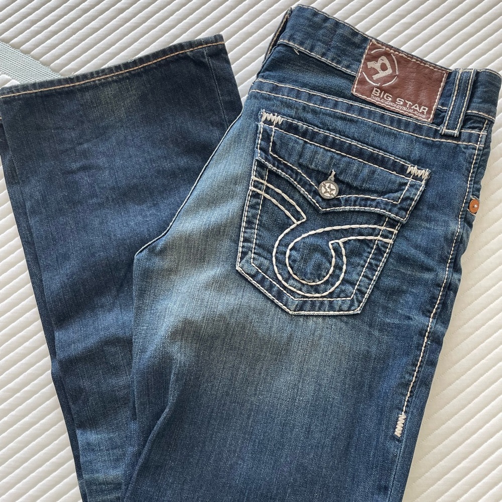 Big Star Pioneer Bootcut Mens Jeans
